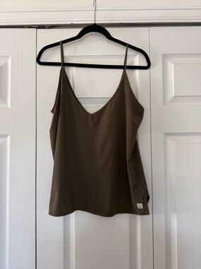 Vuori Villa Olive Spaghetti Strap V-Neck Cami
